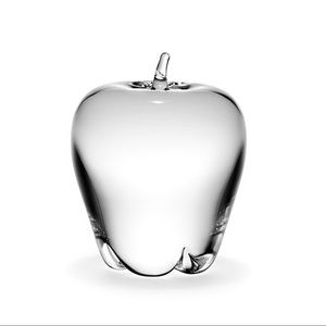 Steuben Crystal Iconic Apple